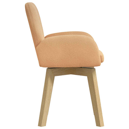 Sillas De Comedor Giratorias 2 Uds. Bouclé