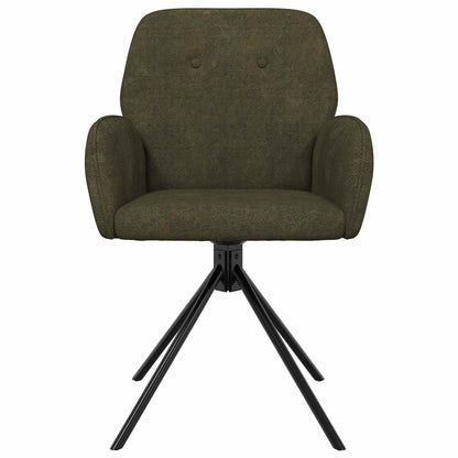 Sillas De Comedor Giratorias 2 Uds. Cuero De Suede Sintético