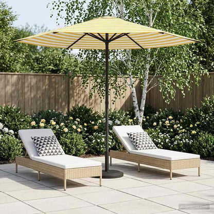 Sombrilla De Jardín 300 X 300 Cm Poliéster Rectangular