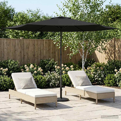 Sombrilla De Jardín 300 X 300 Cm Poliéster Rectangular