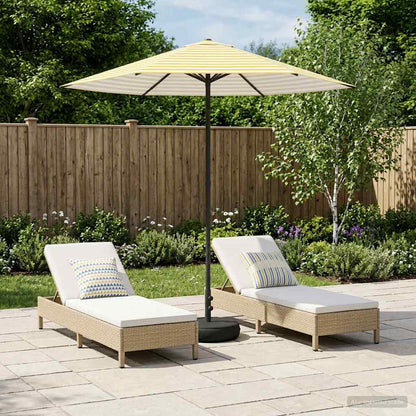 Sombrilla De Jardín 300 X 300 Cm Poliéster Rectangular