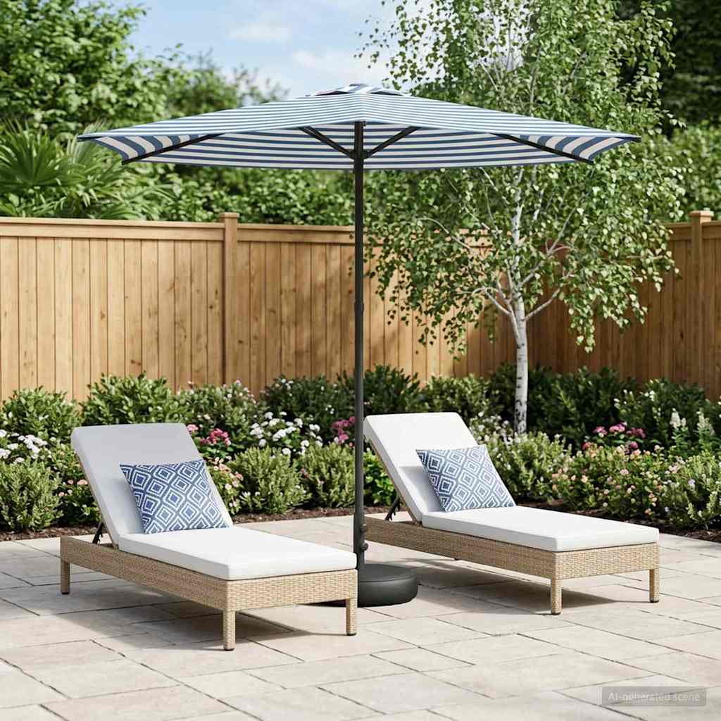 Sombrilla De Jardín 300 X 300 Cm Poliéster Rectangular
