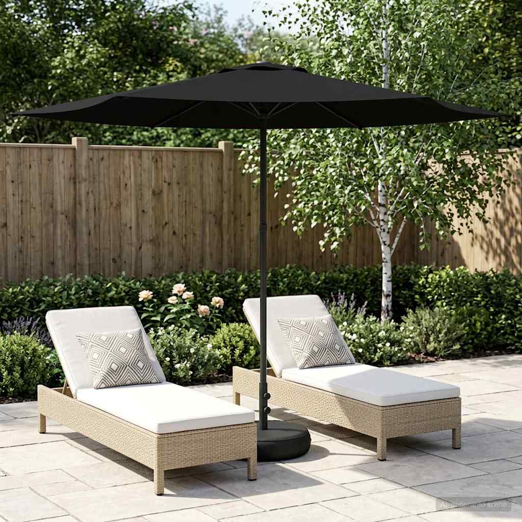 Sombrilla De Jardín 300 X 300 Cm Poliéster Rectangular