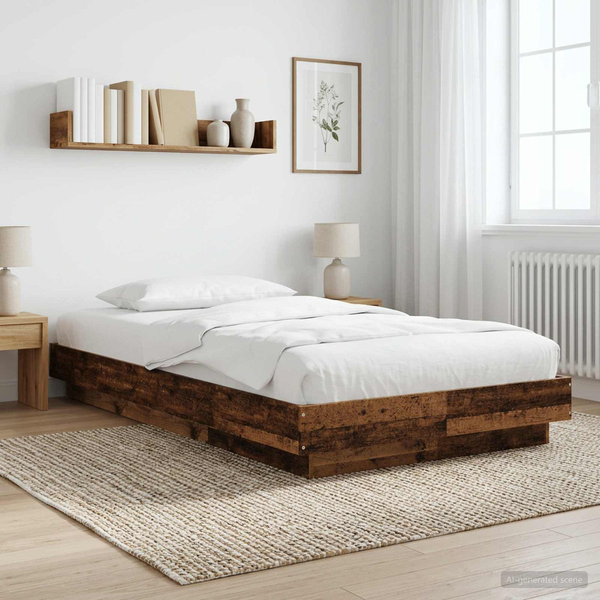 Estructura De Cama Madera De Ingeniería