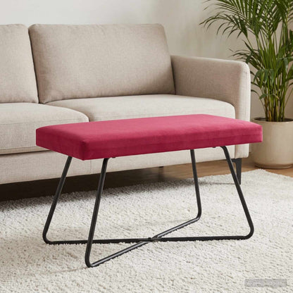 Banco 110 X 40 X 45 Cm Terciopelo