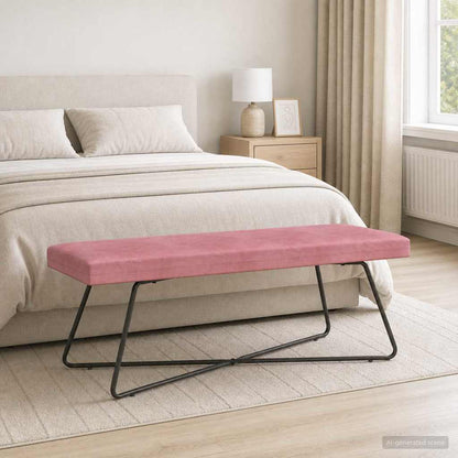 Banco 110 X 40 X 45 Cm Terciopelo