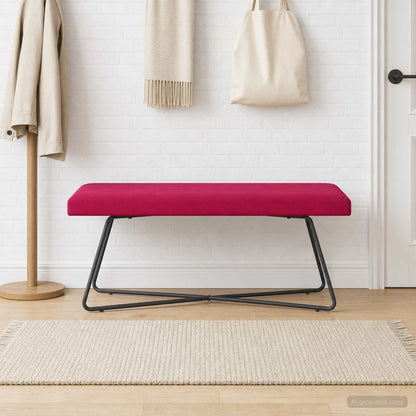 Banco 110 X 40 X 45 Cm Terciopelo