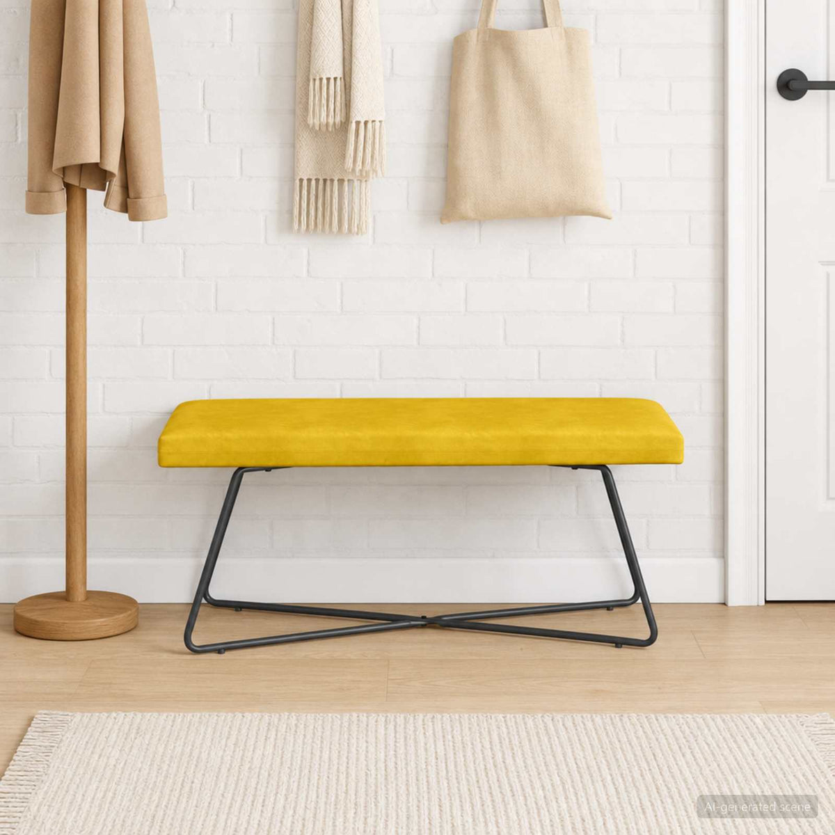 Banco 110 X 40 X 45 Cm Terciopelo
