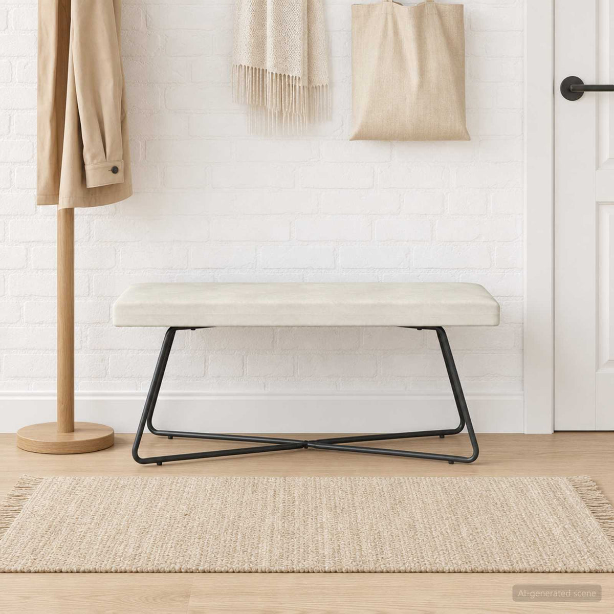 Banco 110 X 40 X 45 Cm Terciopelo