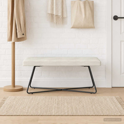 Banco 110 X 40 X 45 Cm Terciopelo
