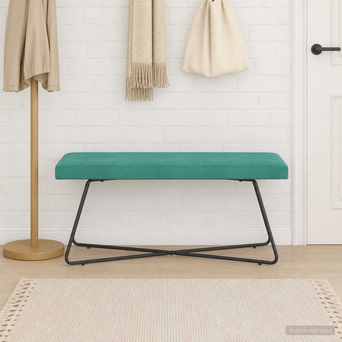 Banco 110 X 40 X 45 Cm Terciopelo