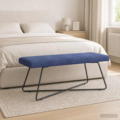 Banco 110 X 40 X 45 Cm Terciopelo