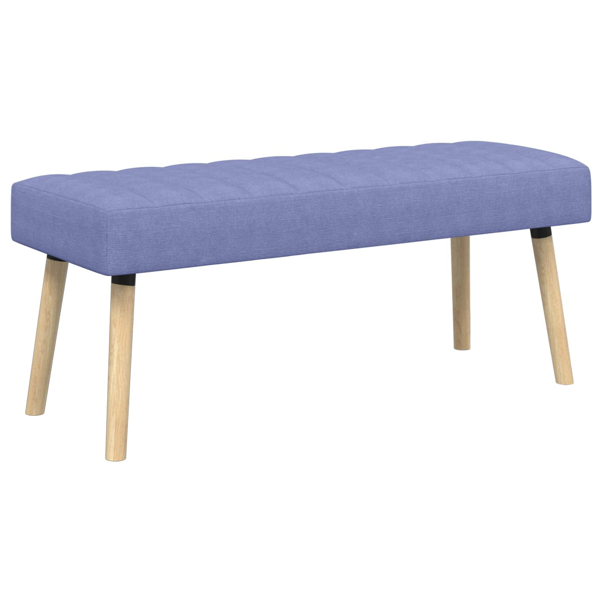 Banco Con Tapizado En Canal Azul Jeans Tela