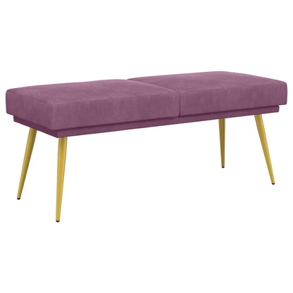 Banco De Doble Capa 120 X 45 X 46 Cm Terciopelo
