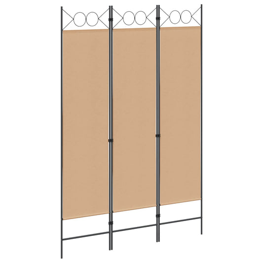 Biombo De 3 Paneles 120 X 180 Cm Tela