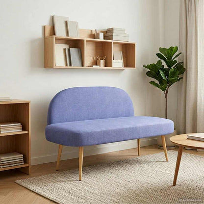 Banco Tapizado Con Respaldo 110 X 60 X 76 Cm