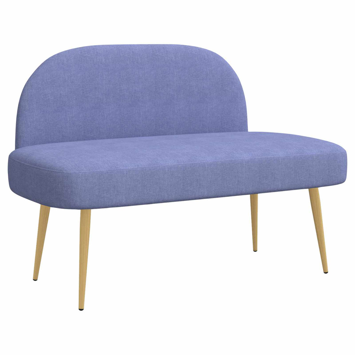 Banco Tapizado Con Respaldo 110 X 60 X 76 Cm