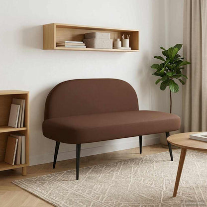 Banco Tapizado Con Respaldo 110 X 60 X 76 Cm