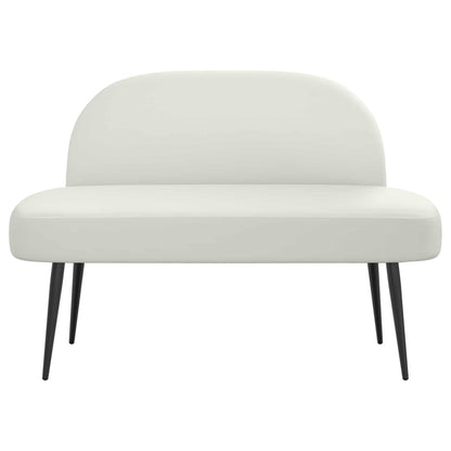 Banco Tapizado Con Respaldo 110 X 60 X 76 Cm