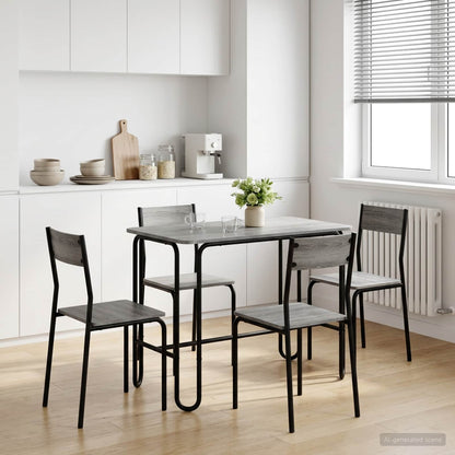Mesa De Comedor 100 X 50 X 75 Cm Madera De Ingeniería