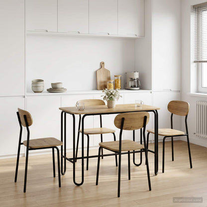 Mesa De Comedor 100 X 50 X 75 Cm Madera De Ingeniería