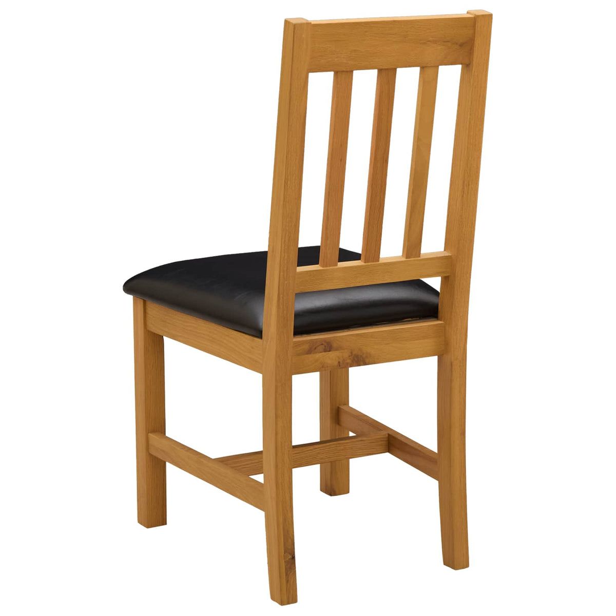 Silla De Comedor Venlo 2 Uds. Madera De Roble Sólido