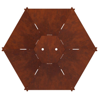 Hoguera Oxidado 58,5 X 51,5 X 19,5 Cm