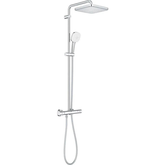 Columna de grifería para ducha termostático Grohe - Cromo