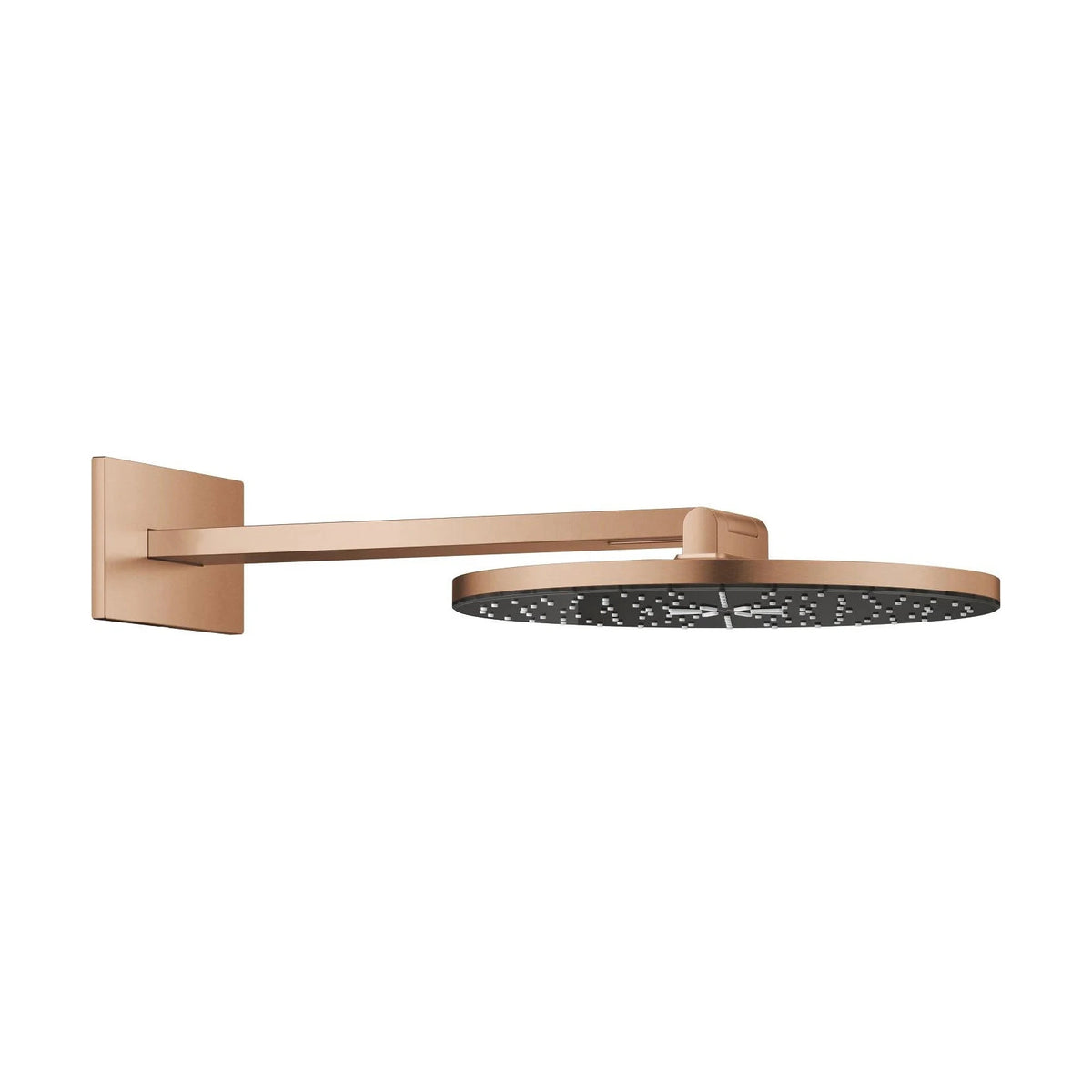 Rociador de ducha redondo Grohe rainshower aqua - Cobre cepillado