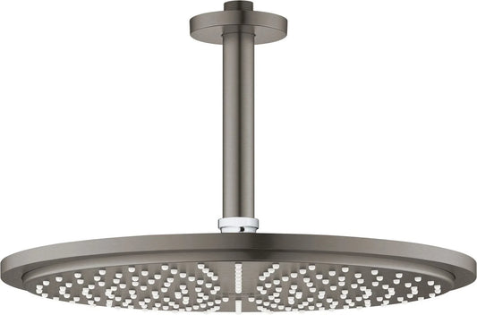 Rociador de ducha redondo Grohe rainshower - Grafito cepillado