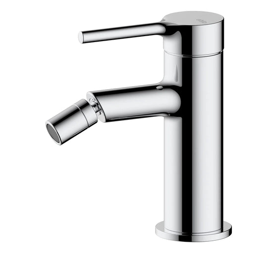 Grifo monomando para bidé Stillo Hades acabado cromo brillante con boquilla orientable y diseño moderno de líneas limpias