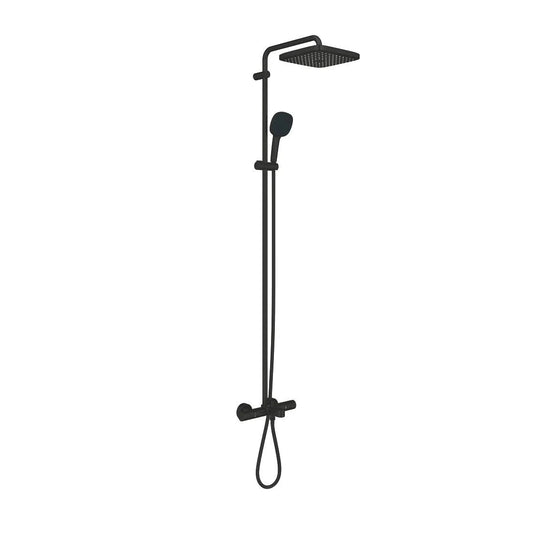 Columna de grifería para ducha termostático Grohe - Negro