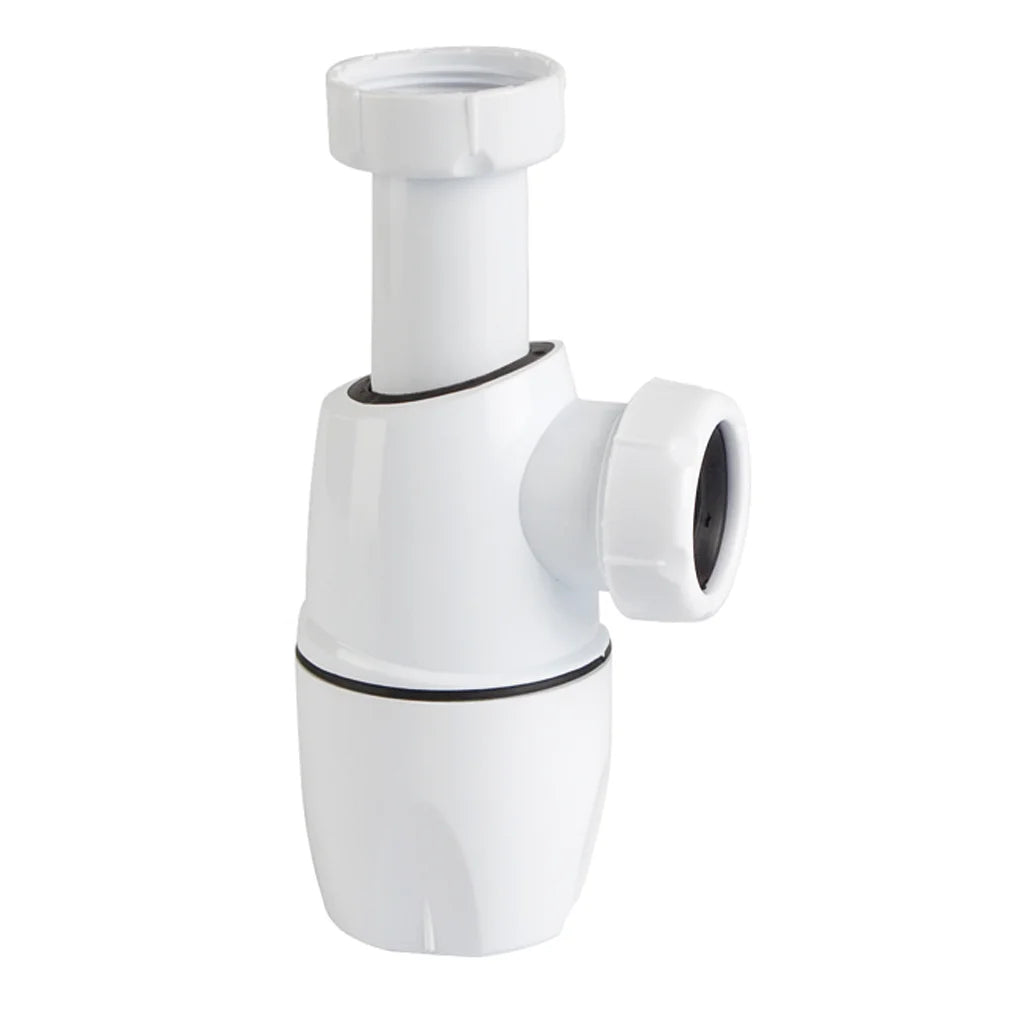 Sifón botella horizontal Jimten lavabo/bidet 1 1/4" cromo Ø32mm S-865