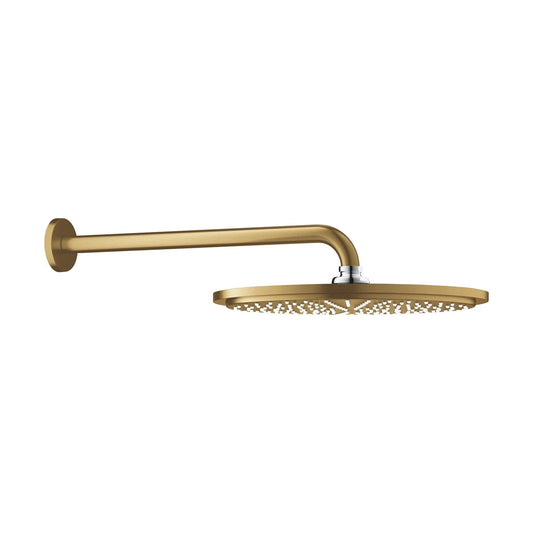 Rociador de ducha redondo Grohe rainshower - Oro cepillado