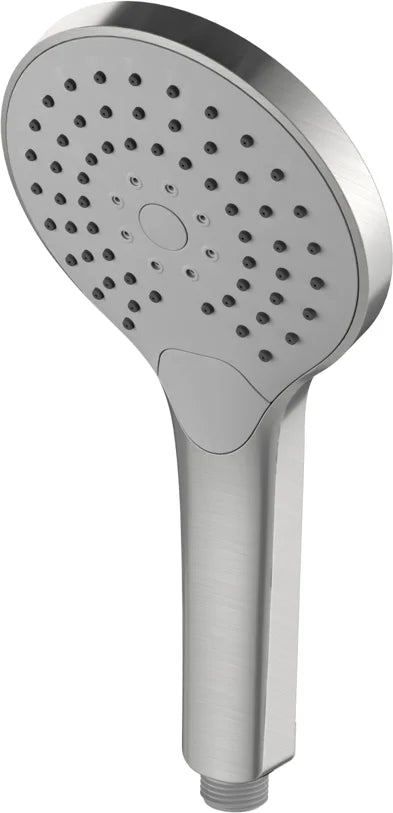 Grifería de baño ducha de 2 agujeros monomando Stillo Zeus apariencia acero inoxidable