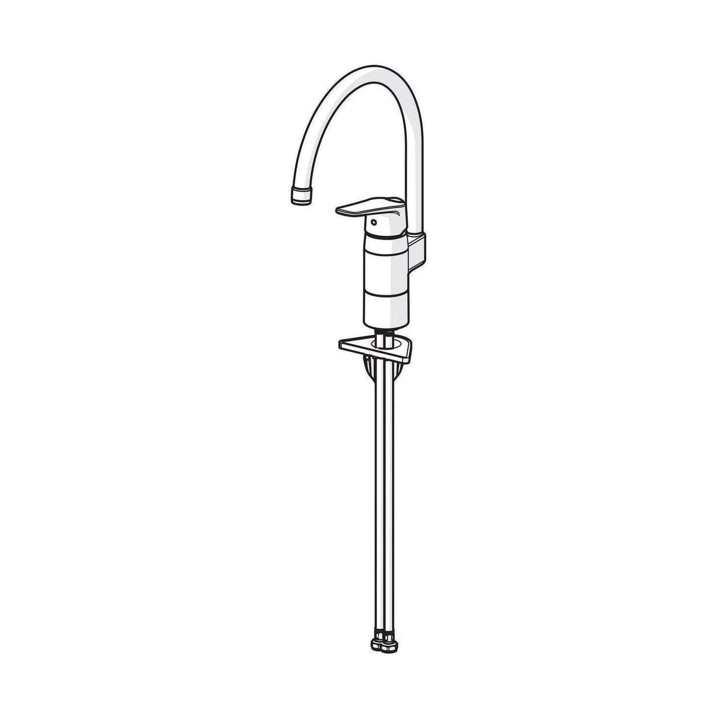 Keittiöhana Oras Vega 1838FG - 33 Musta [6219176] |