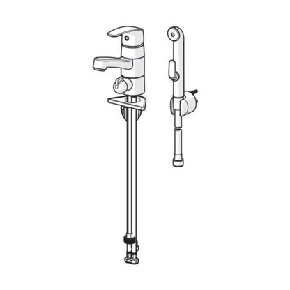 Grifo de Lavabo Oras Safira Eco 1014F-104