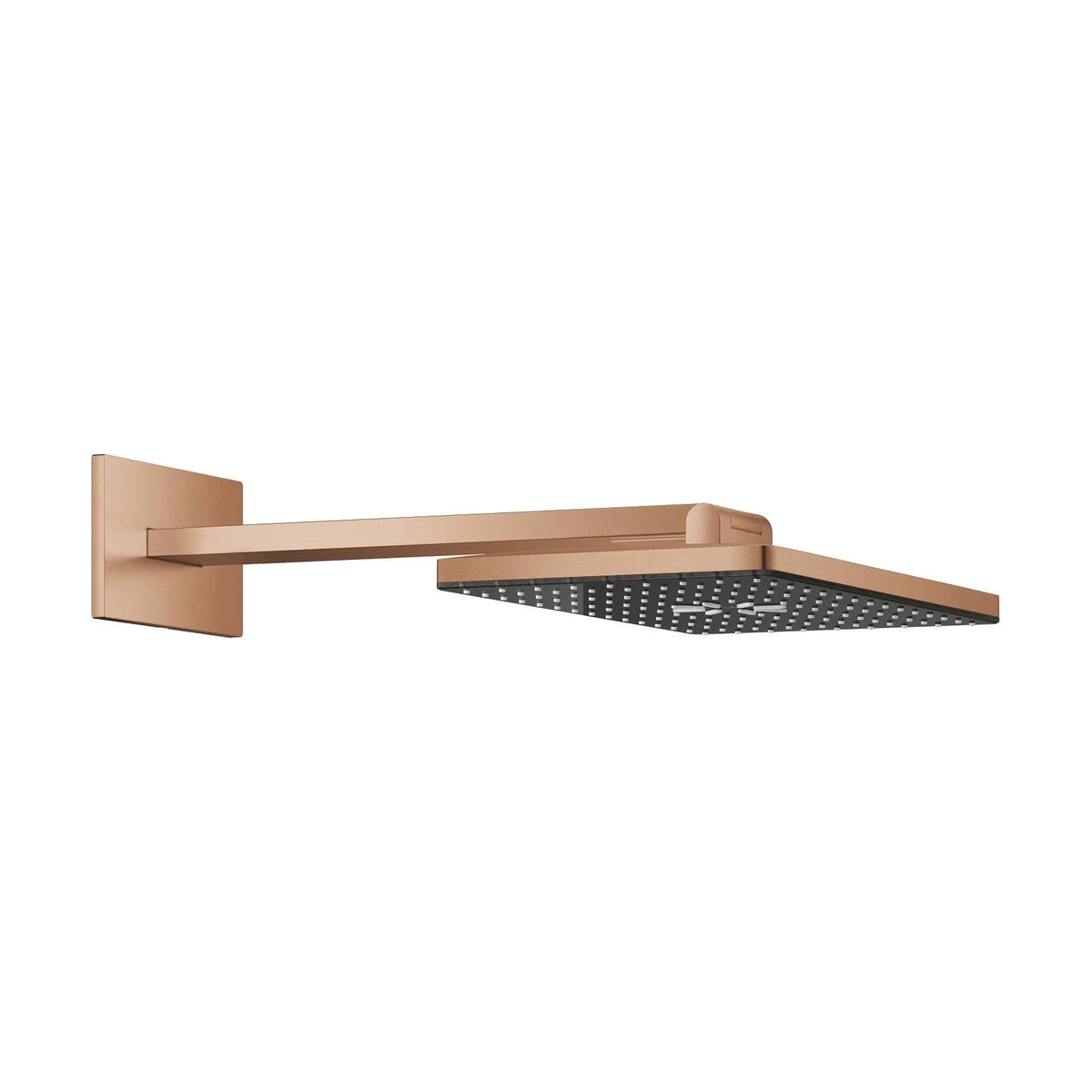 Rociador de ducha rectangular Grohe rainshower aqua - Cobre cepillado
