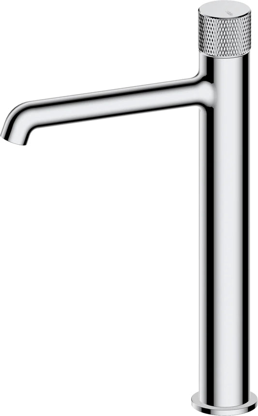 Grifo de lavabo extra alto Stillo Hades volante Cold Open cromo con aireador