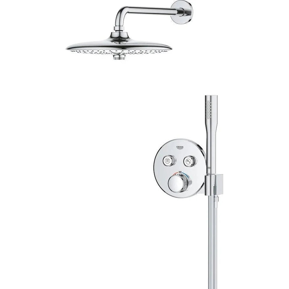 Columna de grifería para baño/ducha empotrada Grohe - Cromo