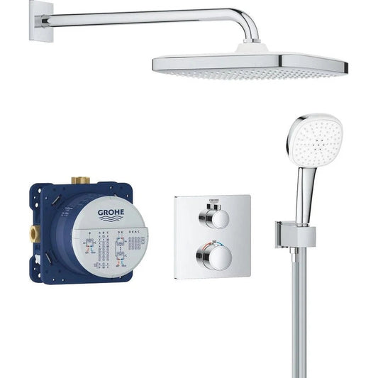 Columna de grifería para baño/ducha empotrada Grohe - Cromo