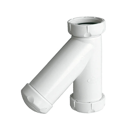 Sifón botella vertical Jimten lavabo 1 1/4" blanco Ø40mm S-151