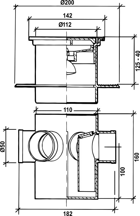 S-189 BOTE SIF AEREO 110X50