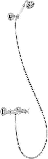 Ducha Tres tres-clasic bimando cromo