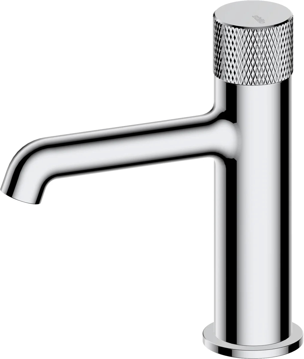 Grifo de lavabo bajo Stillo Hades volante Cold Open cromo con aireador