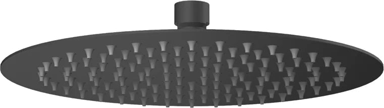 Columna de grifería para ducha termostático Stillo Hera negro rociador mural 2 vías Ø248mm maneral de 3 funciones