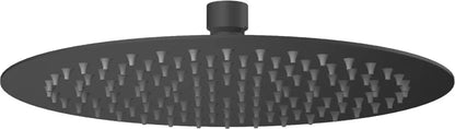Columna de grifería para ducha termostático Stillo Hera negro rociador mural 2 vías Ø248mm maneral de 3 funciones