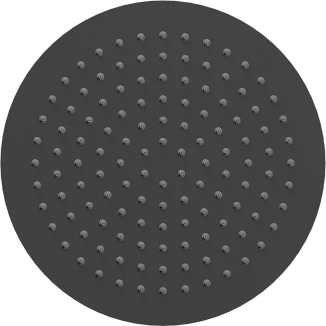 Columna de grifería para ducha termostático Stillo Hera negro rociador mural 2 vías Ø248mm maneral de 3 funciones
