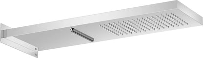 Rociador de ducha rectangular roca raindream montaje - Cromo