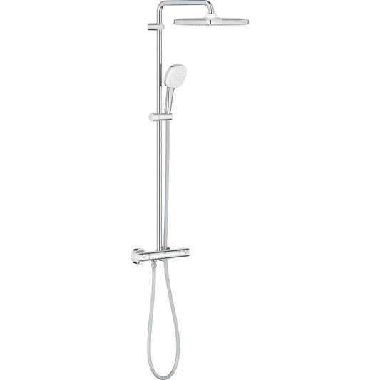 Columna de grifería para ducha termostático Grohe - Cromo